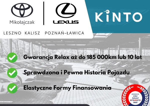 Toyota Corolla cena 131900 przebieg: 55700, rok produkcji 2021 z Rogoźno małe 497